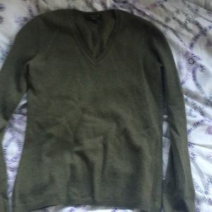 Green Cashmere Sweater